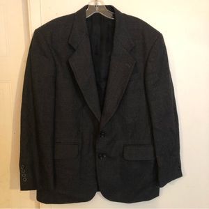Oscar De La Renta Wool Blazer Coat Jacket Mens Size 40S